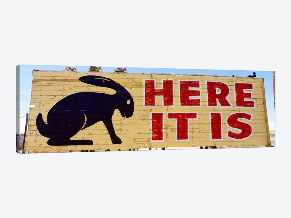 Jack Rabbit Trading Post Sign Joseph City AZ Canvas Poster 8″x12″ 12×18″ 18″x26″ 24″x36″ 30″x45″