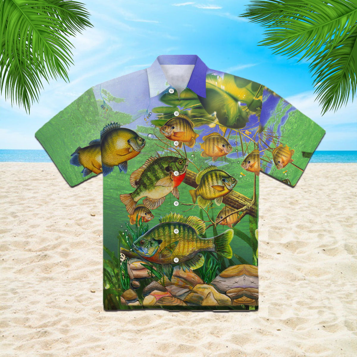 Bluegill Fishing Hawaii Shirt For Men And Women Adult Ha71270