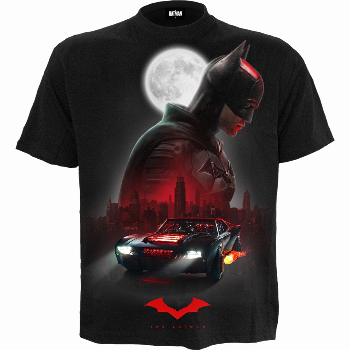 The Batman – Batmobile – T-Shirt Black