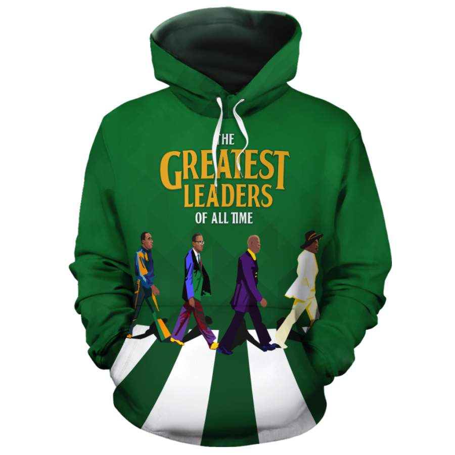 The Greatest Leaders Fleece All-Over Hoodie