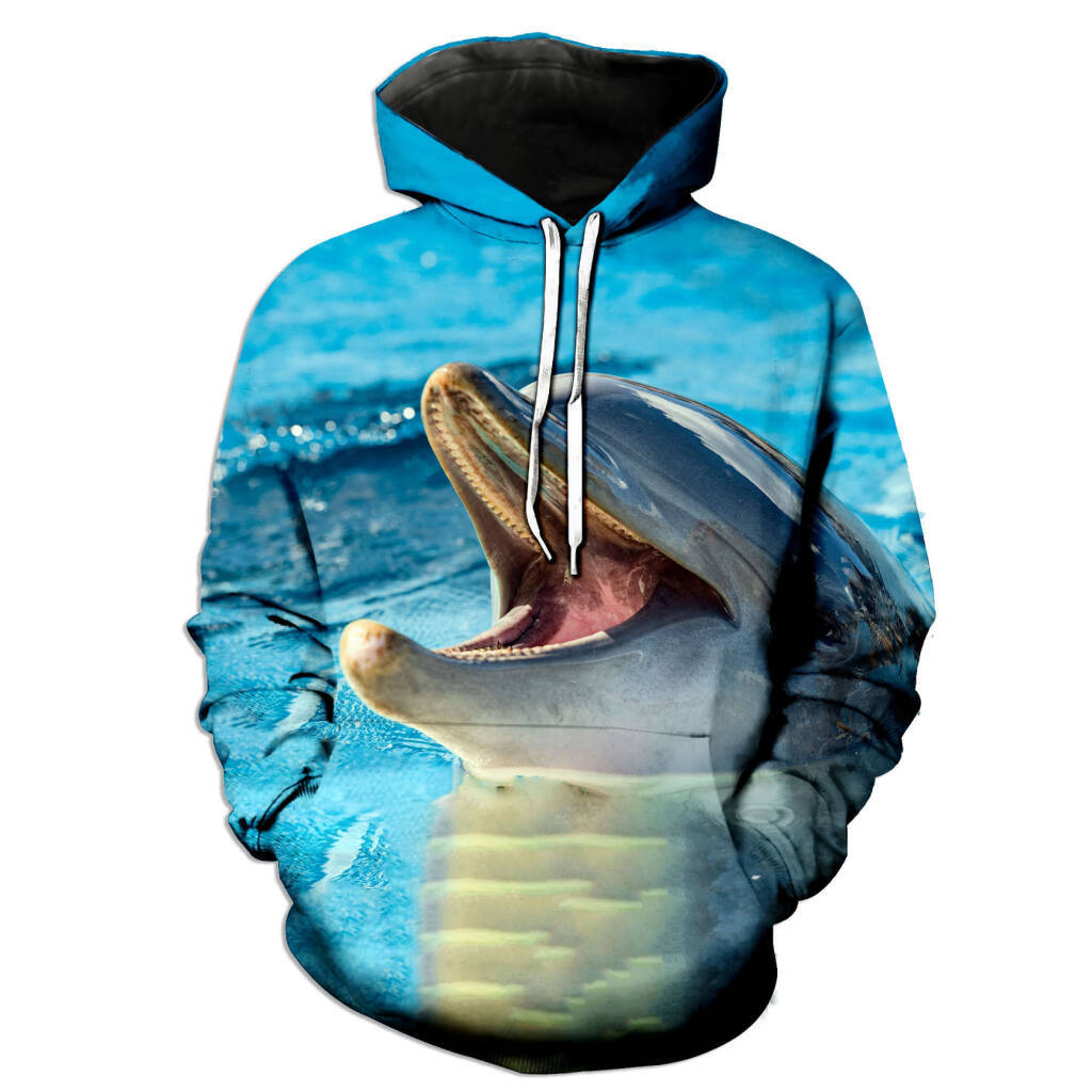 Happy Dolphin Hoodie