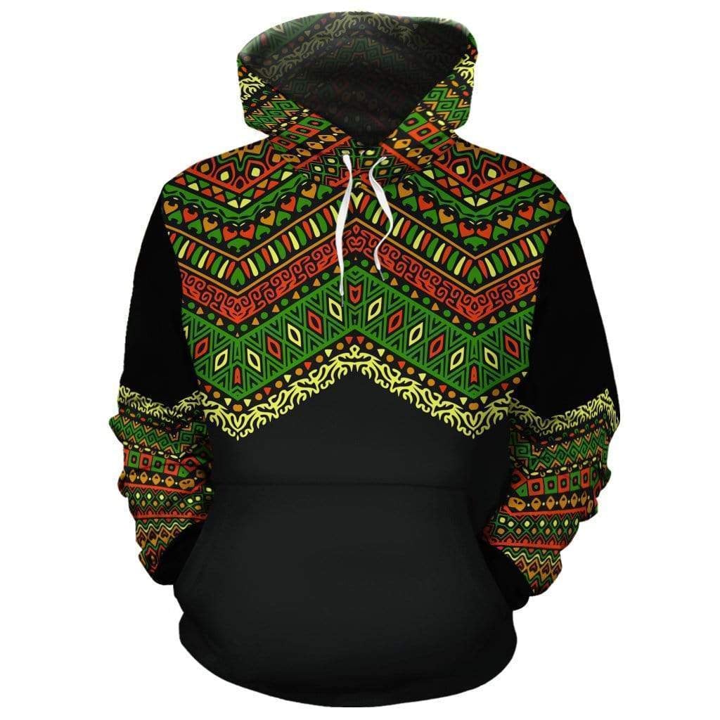 Wonderprint Hoodie – African Pattern Rbg Pullover