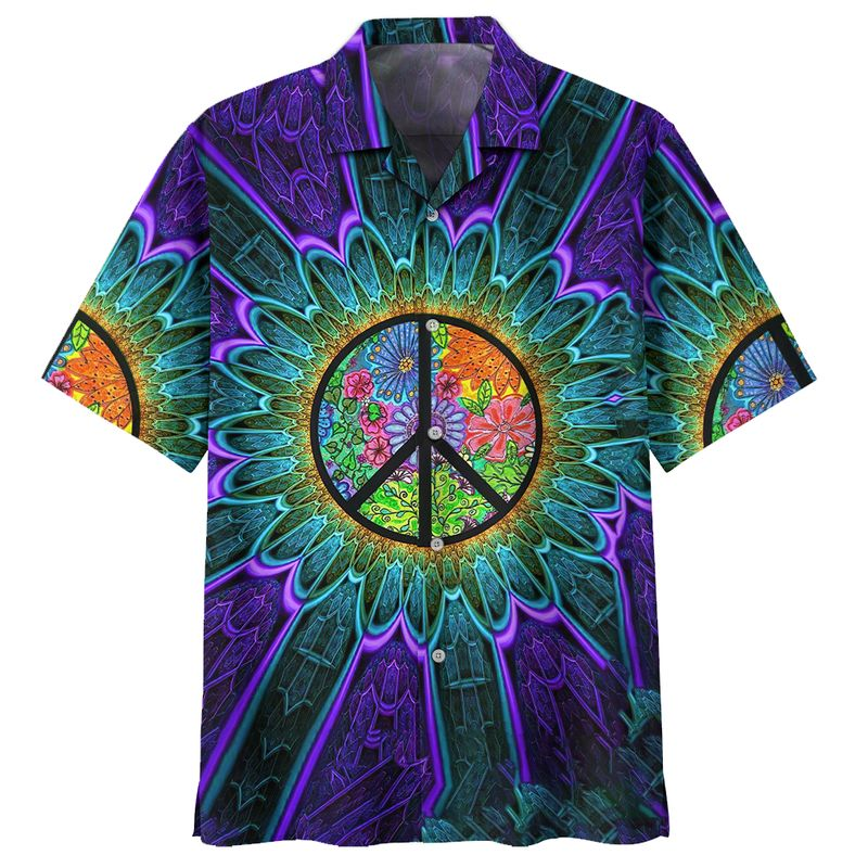 Hippie Hawaiian Shirt Ha60928