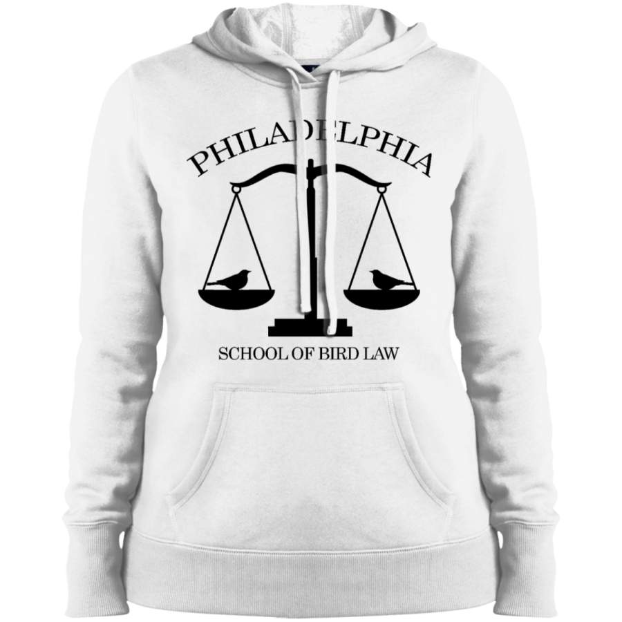 AGR Philadelphia School of Bird Law Funny Ladies’ Pullover Hooded Sweatshirt