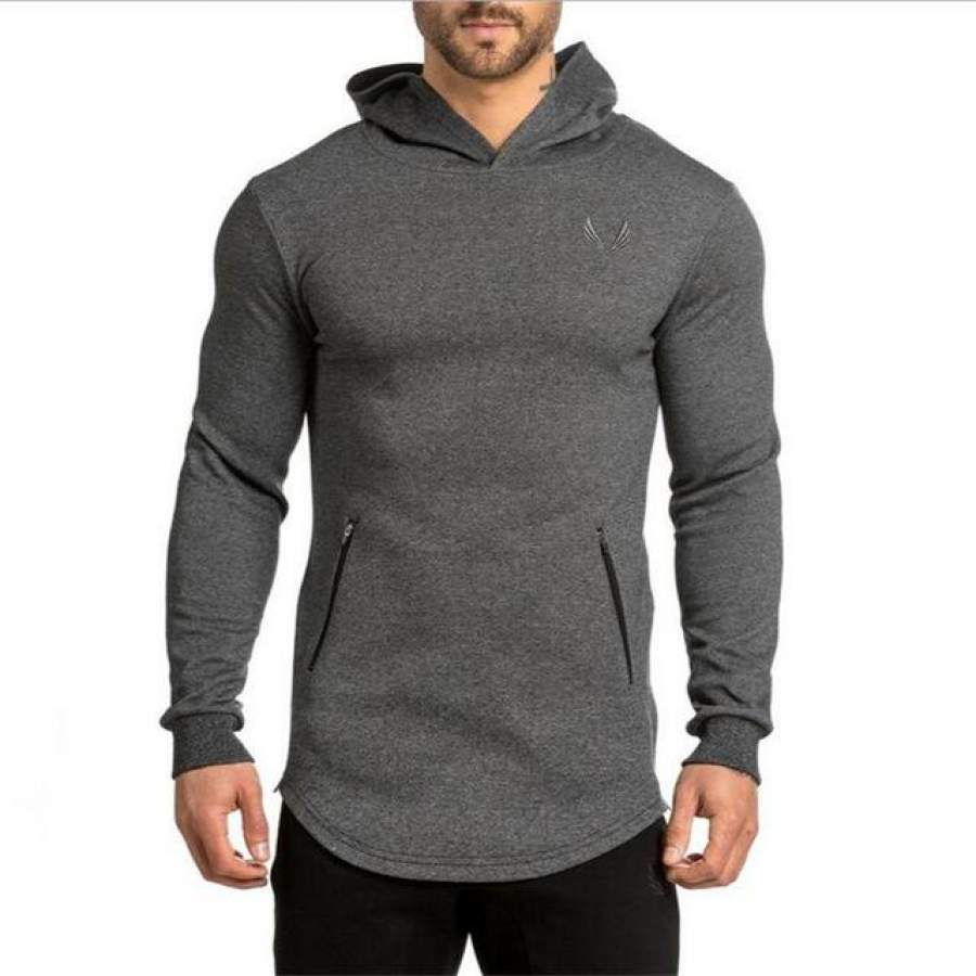 2018 Men’s gyms Hoodie Casual Sportswear  Sweatshirt Warm Clothing Sweatshirt Pullover Fall Brand Fitness Menswear