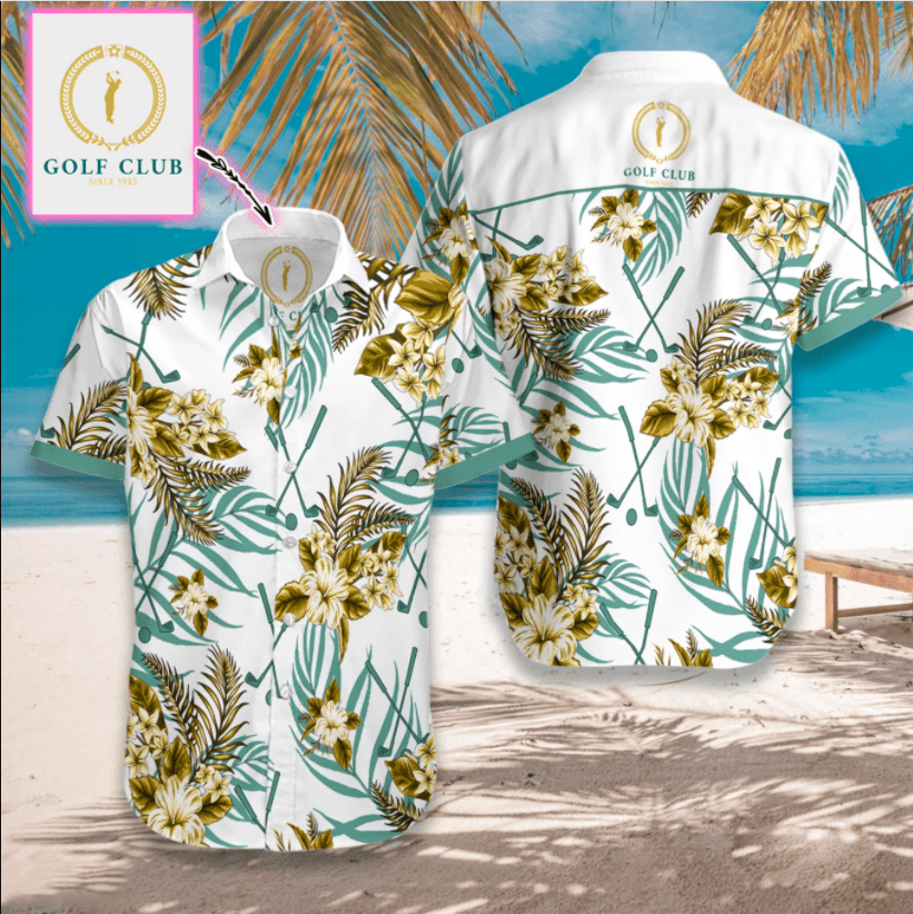 Check Out This Awesome Simple Golf Club Unisex Hawaii Aloha Shirts Ha86793