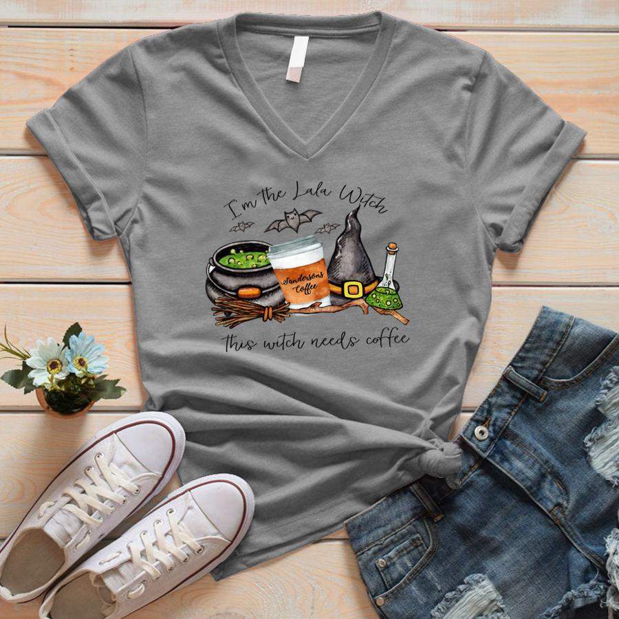 Personalized I’m the Lala Witch Coffee Shirt