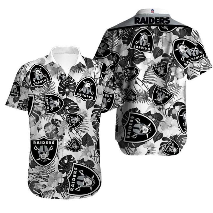 Las Vegas Raider Hawaii Floral Shirt Ha15161