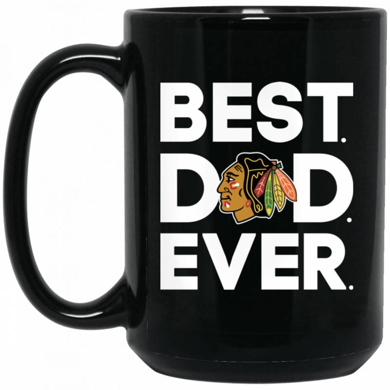 Chicago Blackhawks Best Dad Ever Coffee Mug