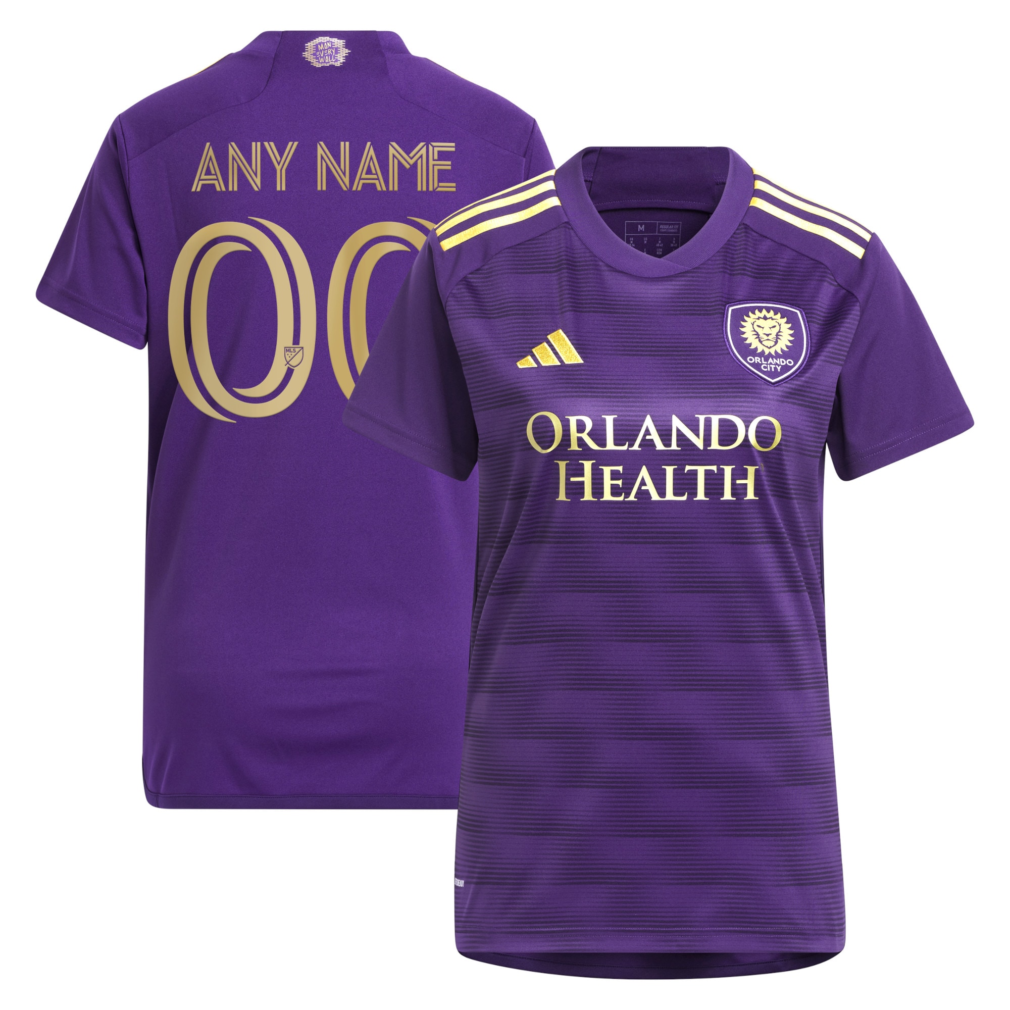 Orlando City SC Women's 2023 The Wall Kit Replica Custom Jersey – Purple