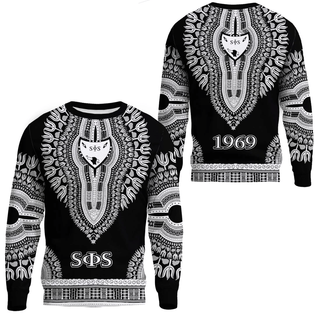 Forbescloth Sweatshirt – Swing Phi Swing Dashiki Sweatshirts A31