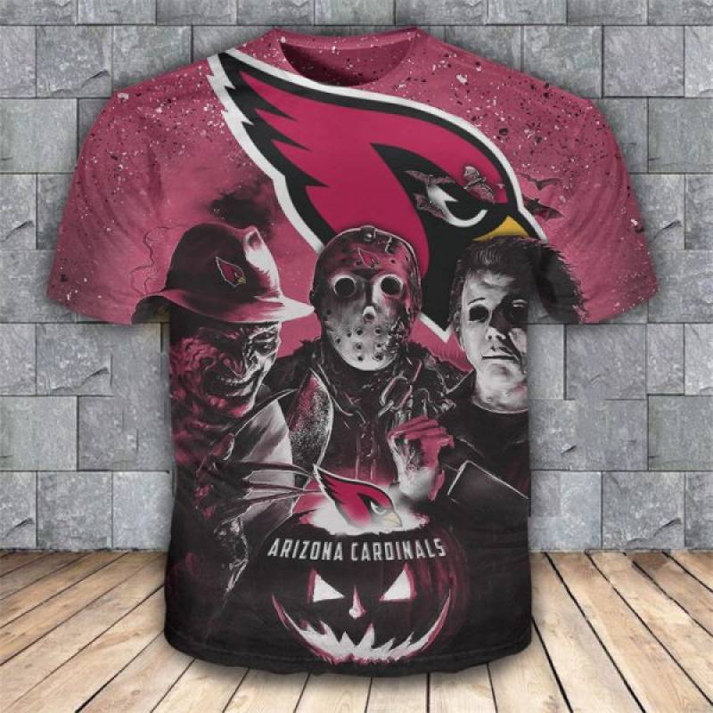 Arizona Cardinals All Over Print 3D T shirt