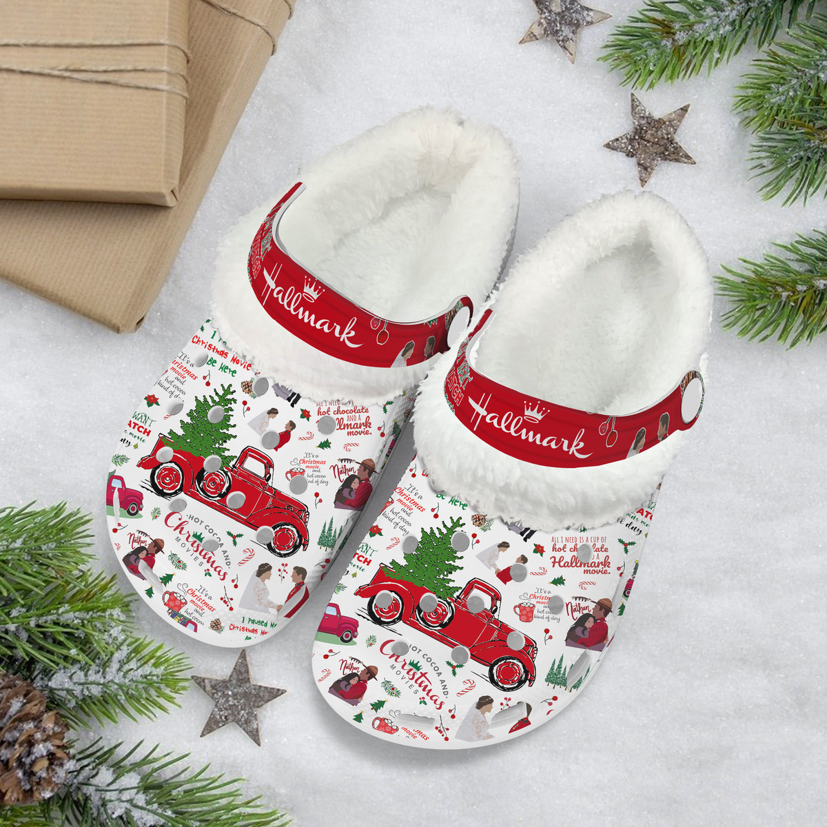 Hallmark Movie Crocss Clogs For Men Women And Kid Bm1411-1744