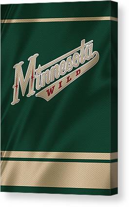 17 Minnesota Wild Joe Hamilton Canvas Print