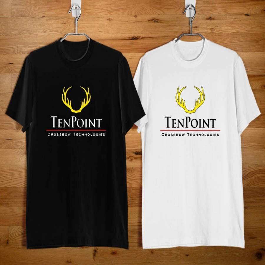 Ten Point Crossbow Recurve Bow Arrow Mens Casual Tops Cotton T Shirt