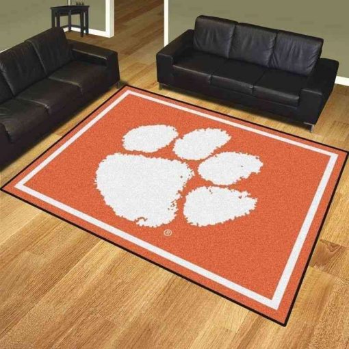 Clemson Tigers Area Sku 119 Area Rug Living Room Rug Home Decor Carpets