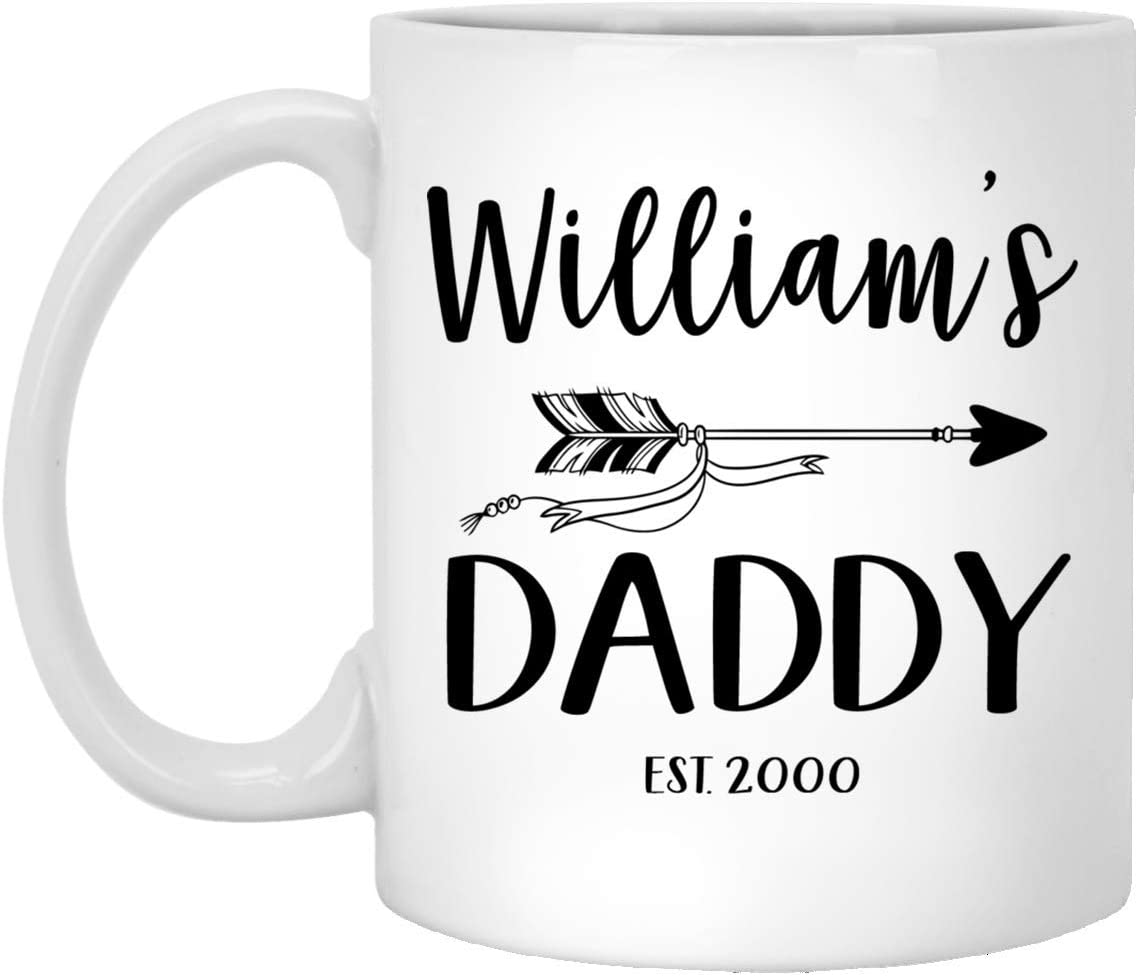 New Daddy Mug – Personalized Daddy Mug – Baby Reveal Mug – First Time Daddy Gift – Father’S Day Gift 11Oz