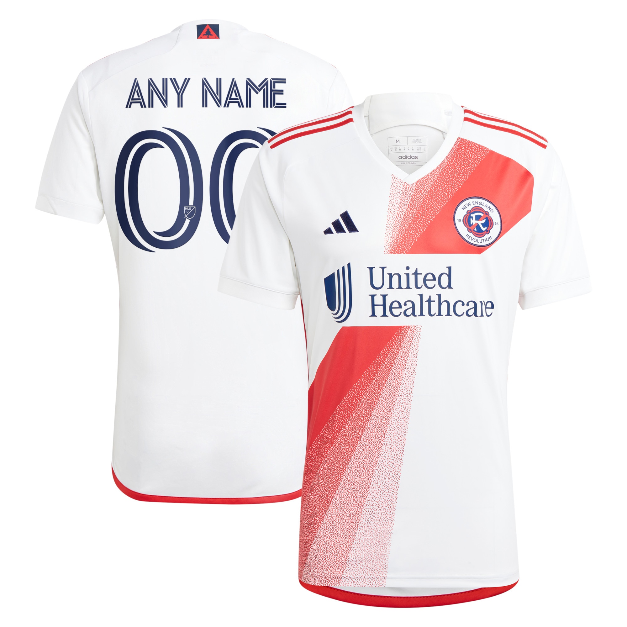 New England Revolution 2023 Defiance Replica Custom Jersey – White