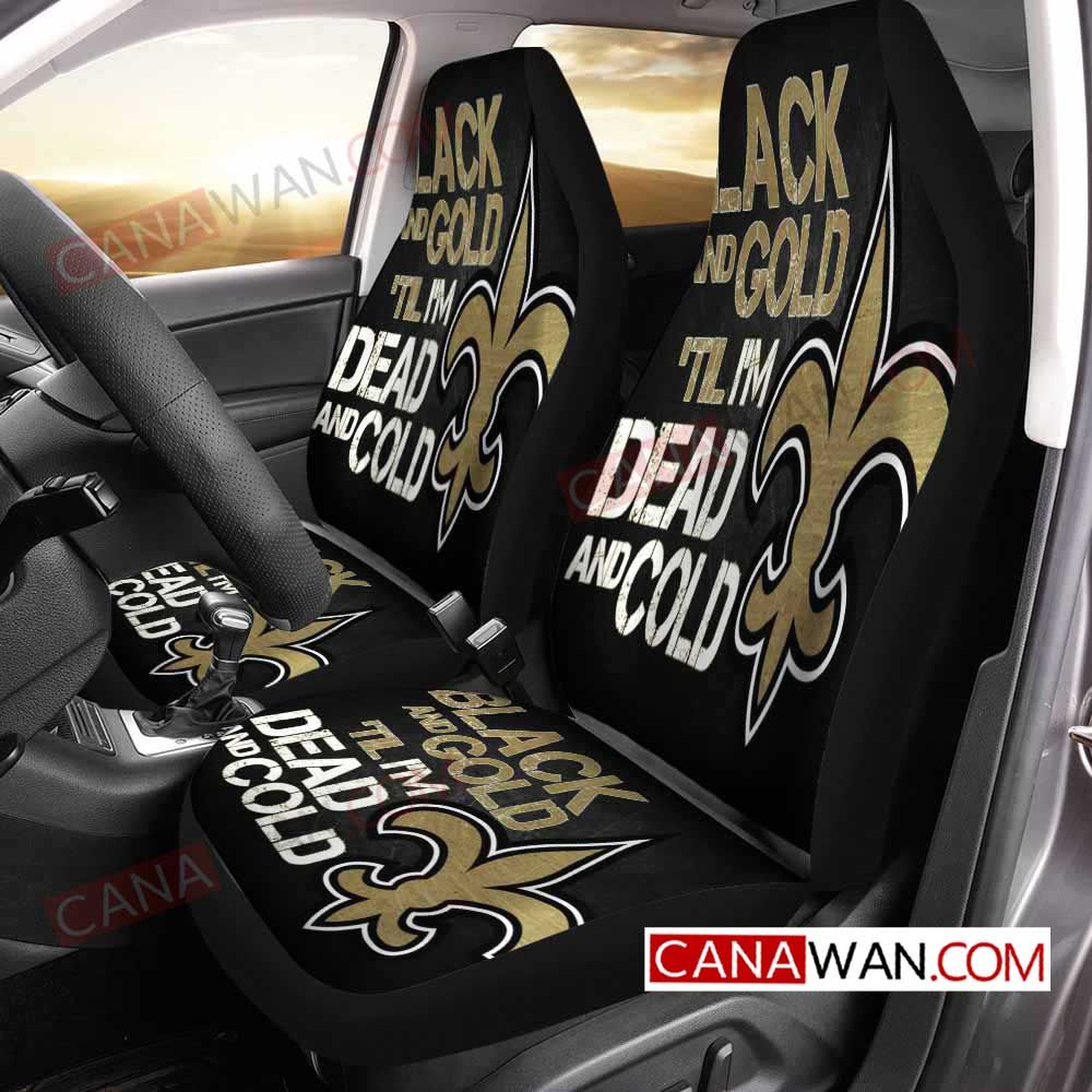 New Orleans Saints Style224 3D Customized Personalized Car Seat Cover