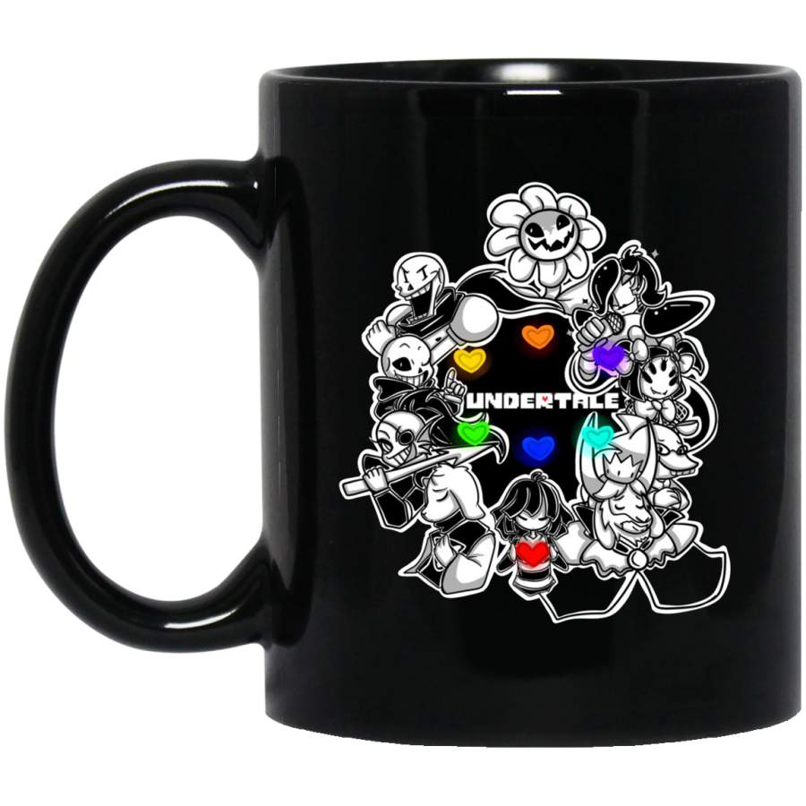 Undertale Vintage Sport Mug Black Mug