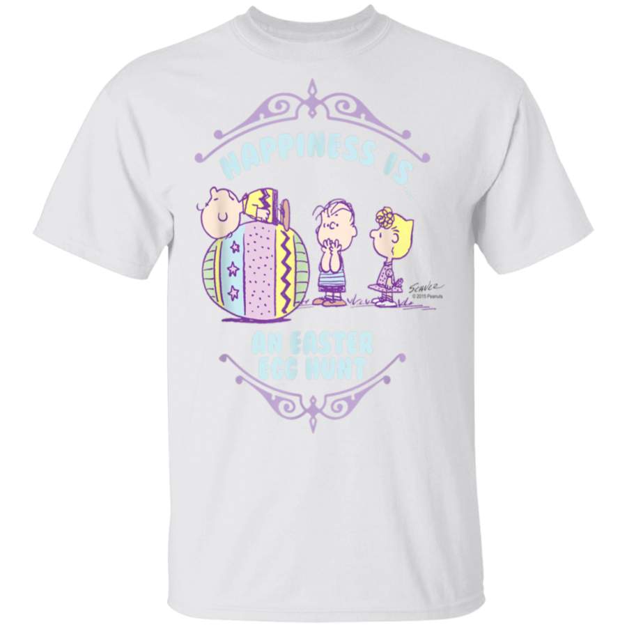 Peanuts Happiness Is An Easter Egg Hunt T-Shirt