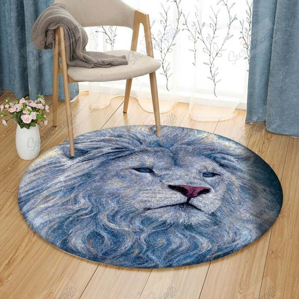 White Lion YY254 Round Rug CYLI0308