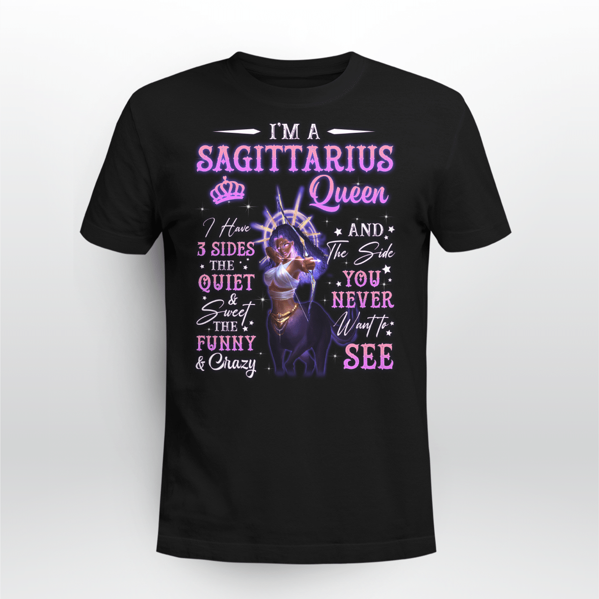 Zodiac Shirt Birthday Gift For Black Girl Zodiac Tshirt I Am A Sagittarius Queen Shirt