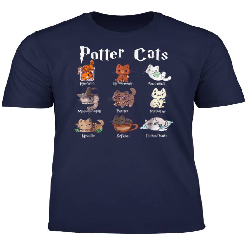 Potter Cats Cute Harry Pawter Kitten Tshirt