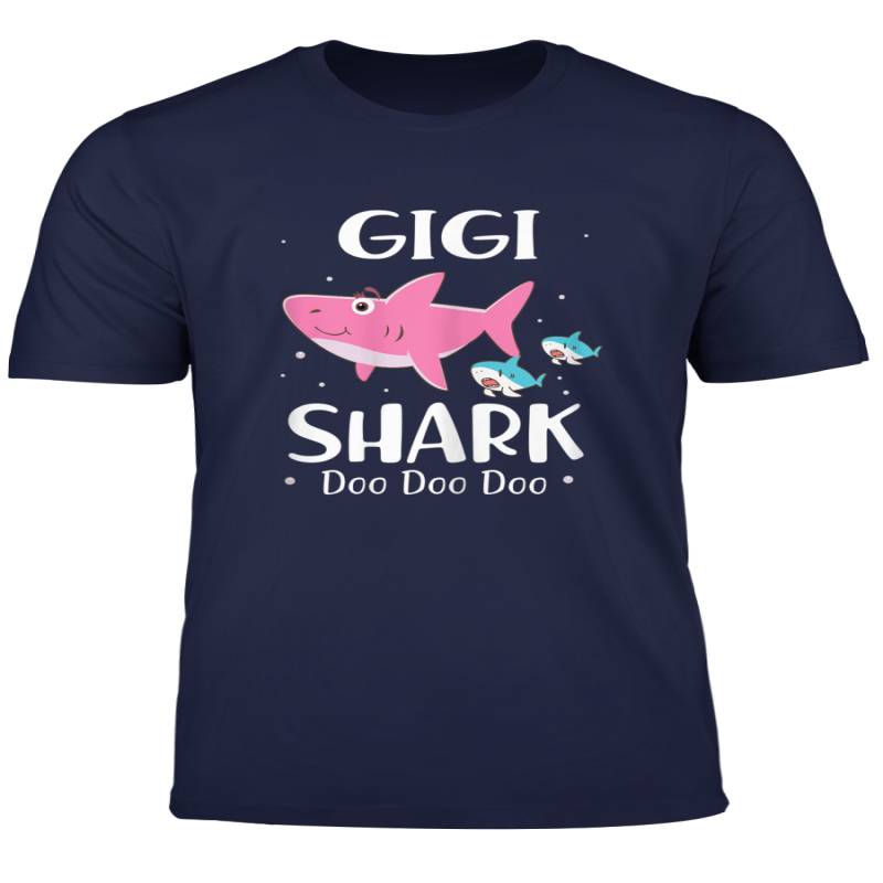 Womens Gigi Shark Doo Doo Doo Tshirt For Grandma Mother S Day Gifts