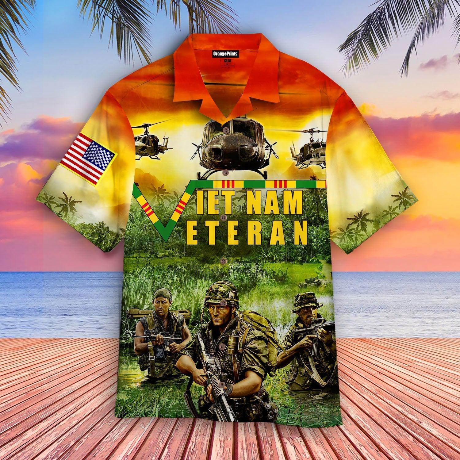 Vietnam Veteran Of America Hawaiian Shirt – For Men And Women