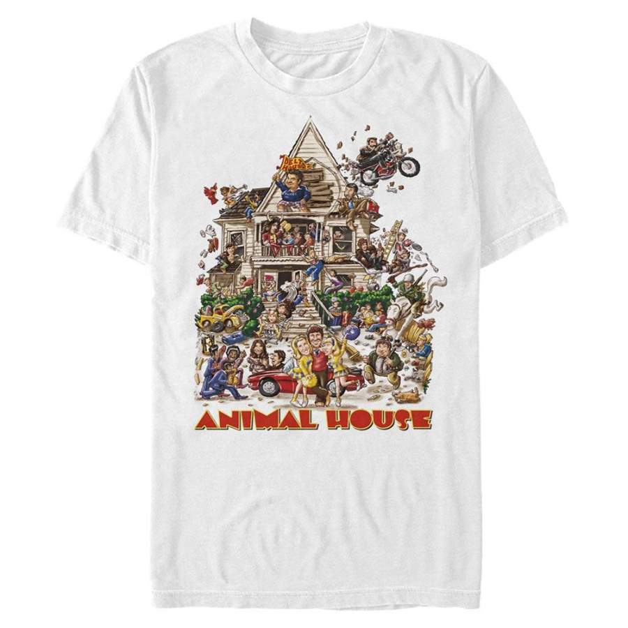 Animal House Poster – Animal House White T-Shirt