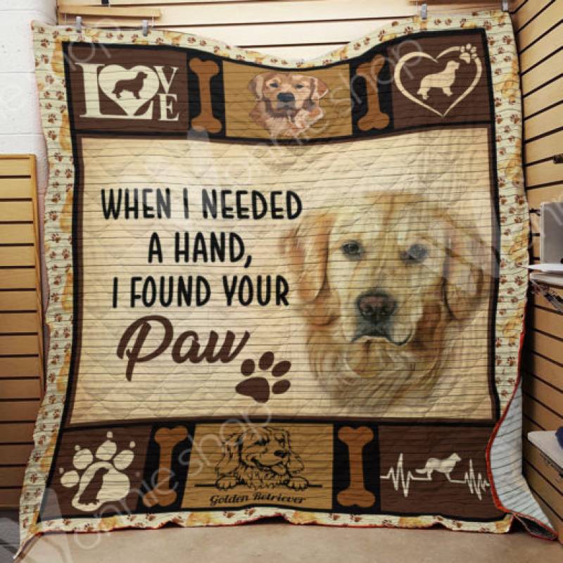 Golden Retriever Dog Blanket  AU2203 95O34