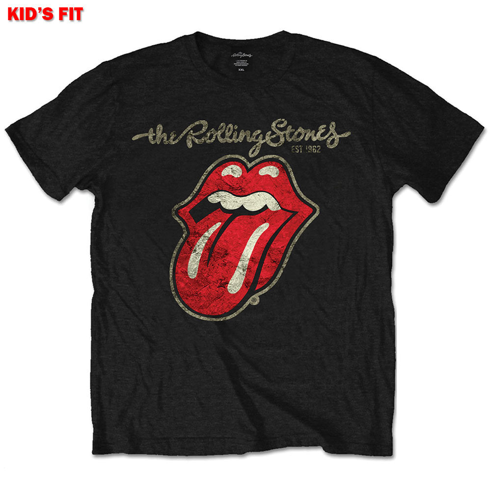 The Rolling Stones Kids Tee Plastered Tongue