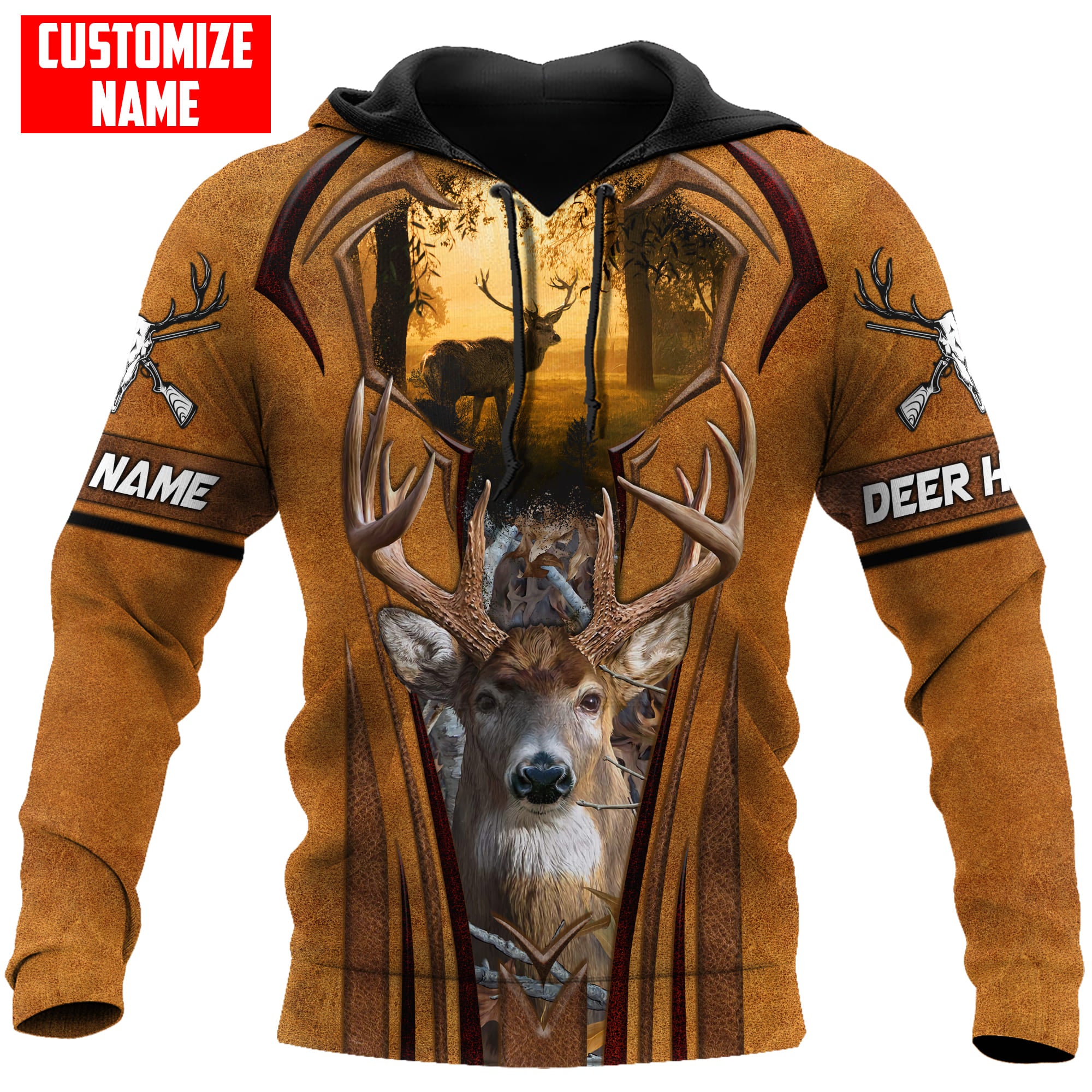 Tmarc Tee Tmarctee Customized Name Deer Hunting 3D All Over Printed Shirts Tna01122104An