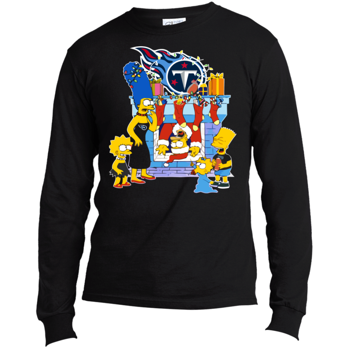 Tennessee Titans Shirts The Simpsons Christmas T-Shirts Hoodies Sweatshirts