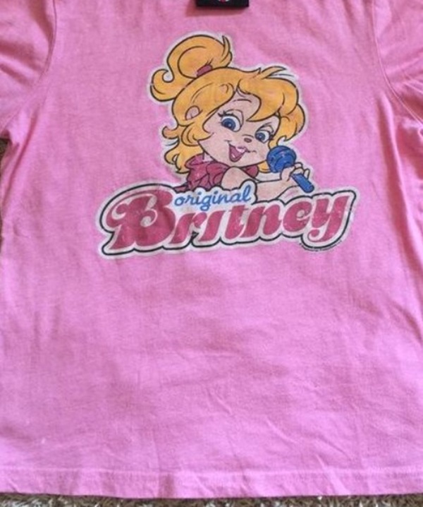 Vintage Original Britney Tee Shirt Outfits