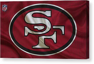 30 San Francisco 49Ers Joe Hamilton Canvas Print