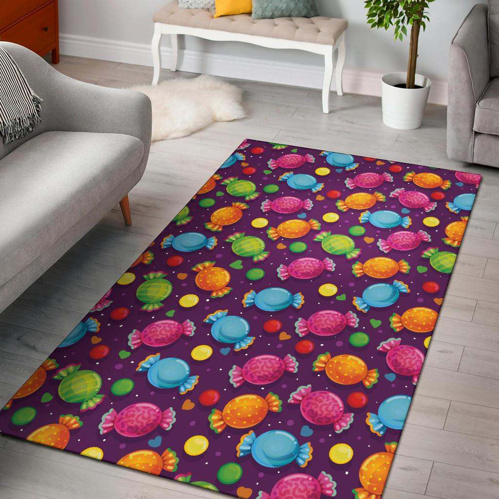 Candy Pattern Print Design Rug Rcdd81F38394