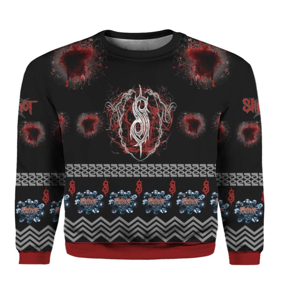 Slipknot 3D Print Ugly Christmas Sweater