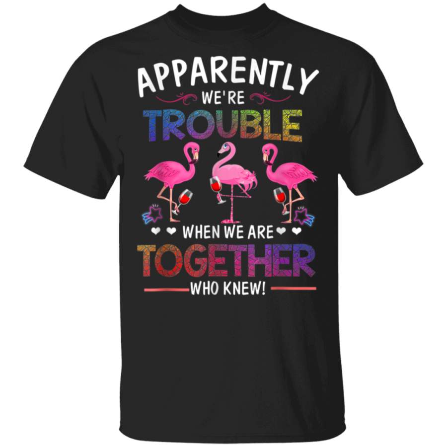 Apparently We’re Trouble When We are Together Who Knew Shirt T-Shirt