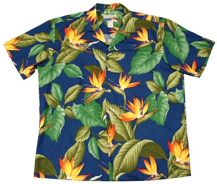 Airbrush Bird Of Paradise Hawaiian Shirt