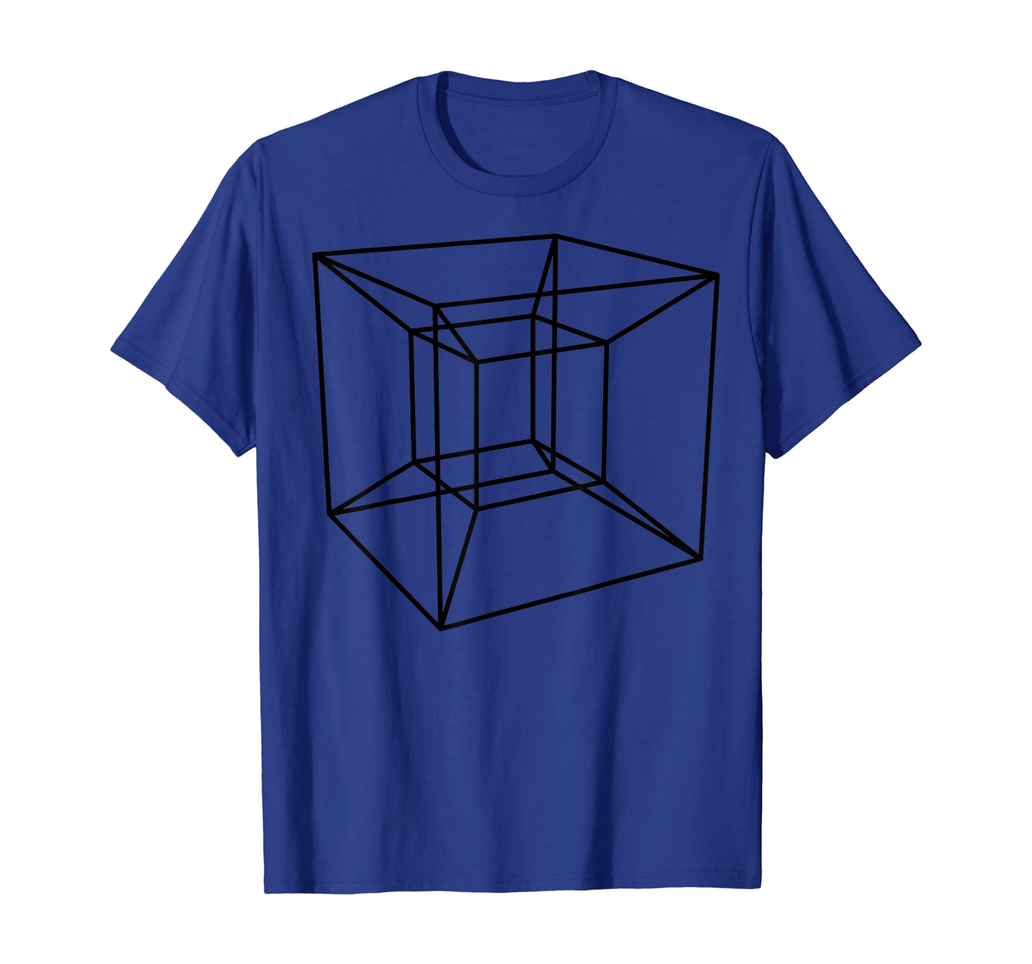 Sheldon Nerdy Tesseract Hypercube Math Teacher Student Gift T-Shirt