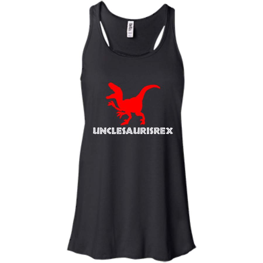 The Best Uncle Ever Tees -Coolest Unclesaurisrex T-Rex Men/Women Tank top