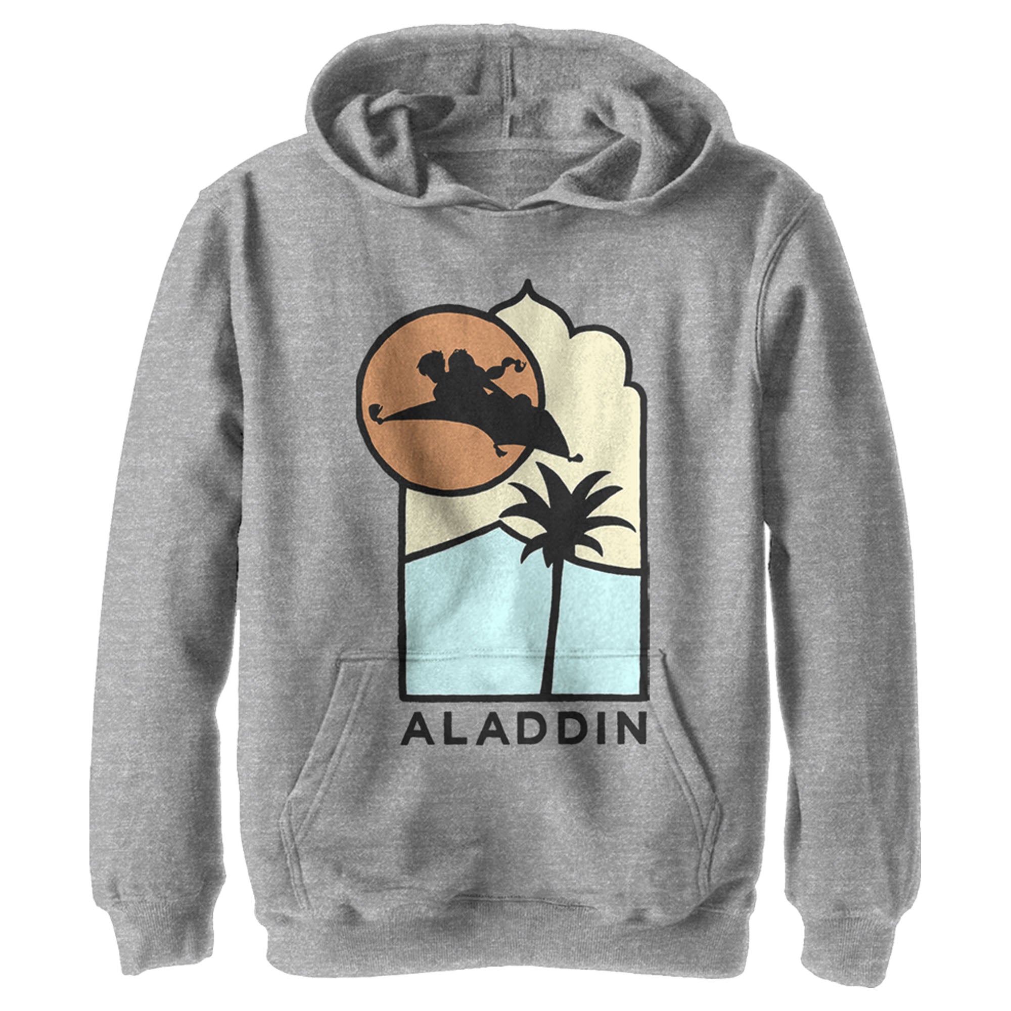 Boy’S Aladdin Aladdin Block Carpet Ride Pull Over Hoodie