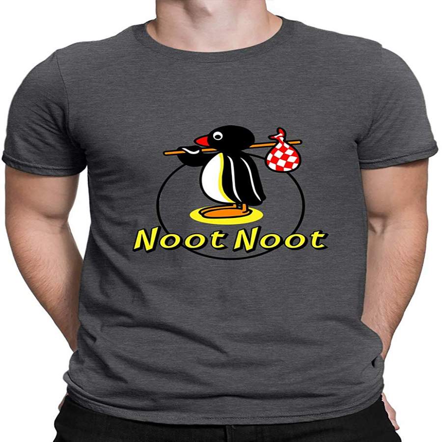 Funny Penguin Shirt Noot Noot Pingu Motherfcker Vintage Gift T-Shirt For Women Men