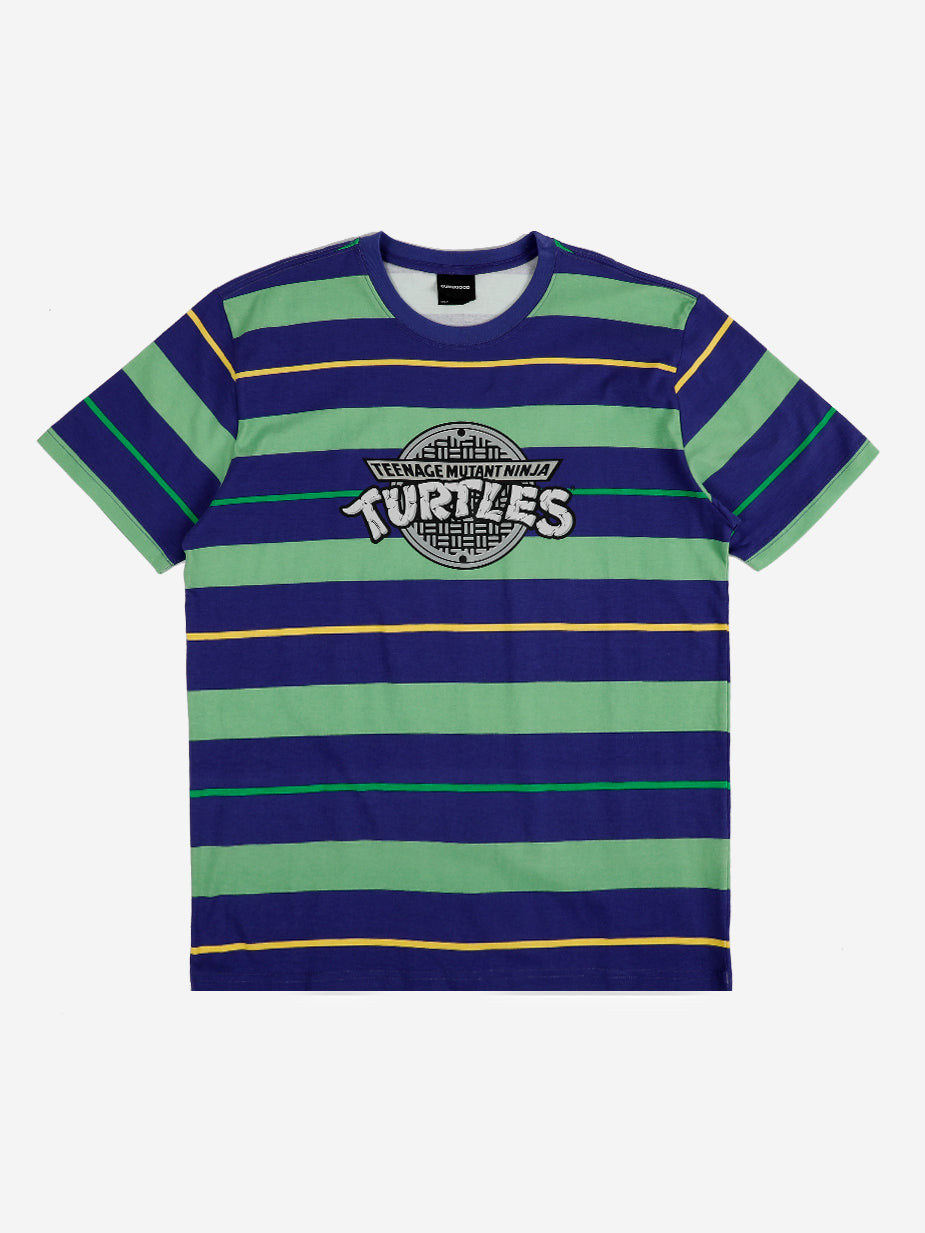 Tmnt Embroidered Striped Tee