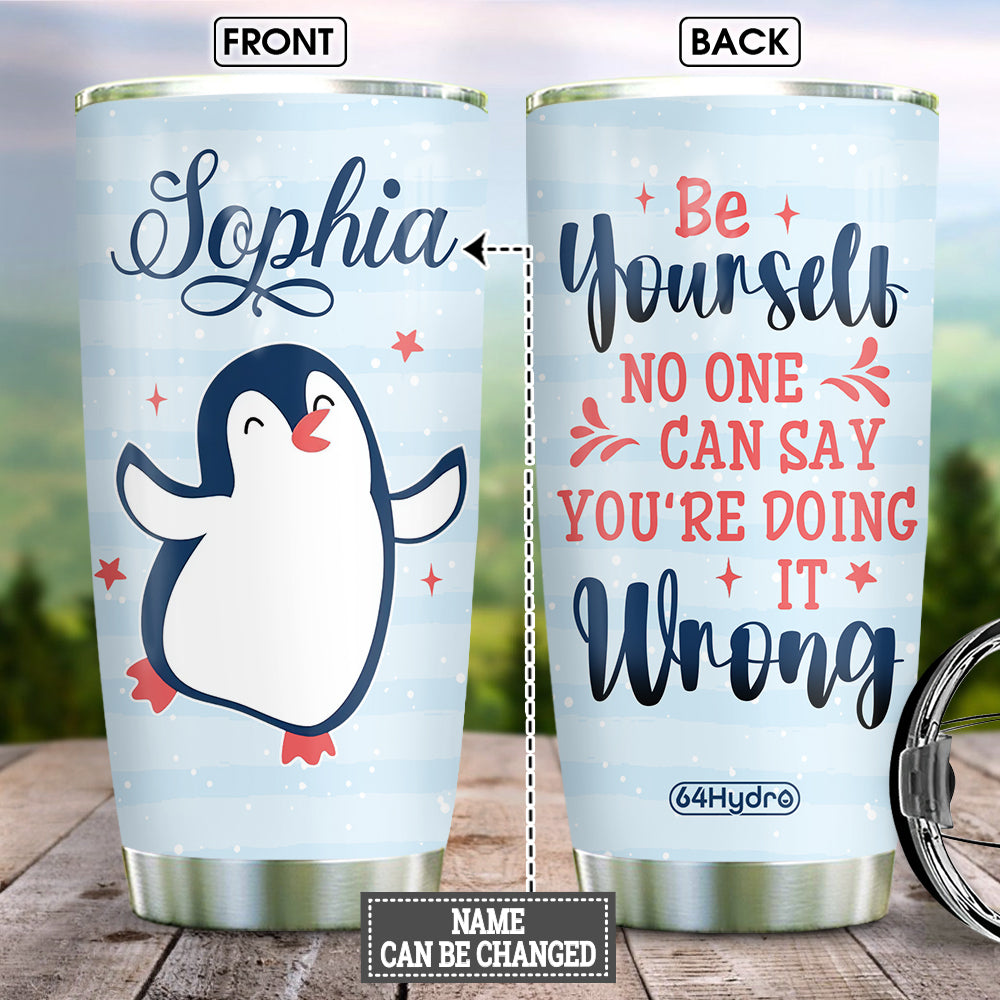 Penguin Be Yourself Nqgb2904005Y Stainless Steel Tumbler