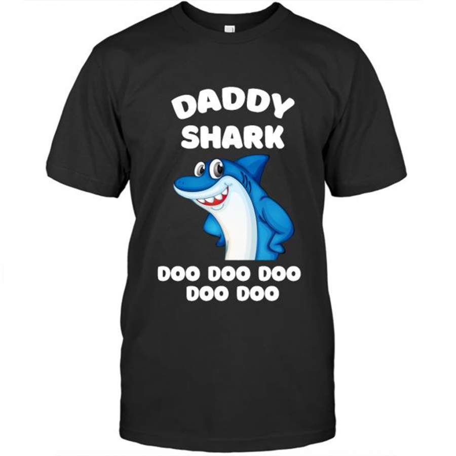 Daddy Shark Doo Doo Doo Doo Doo Doo, Father’s Day Gift – Gildan Short Sleeve Shirt