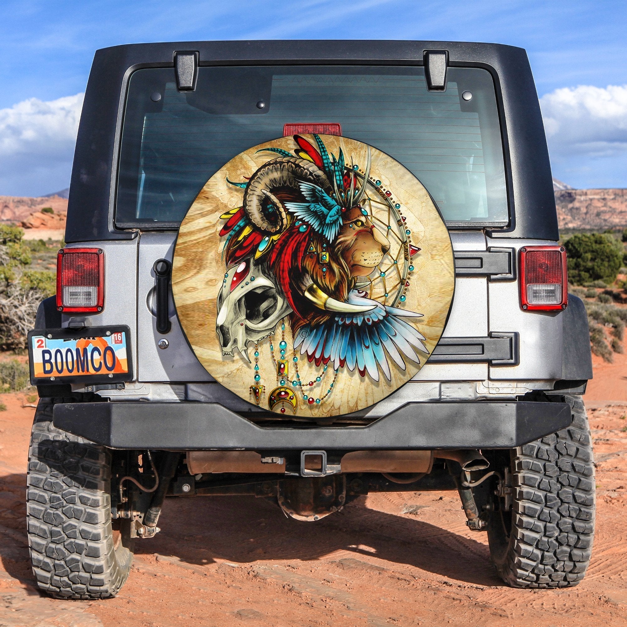 Jeep Native American Spare Tire Cover No.1 Lt6