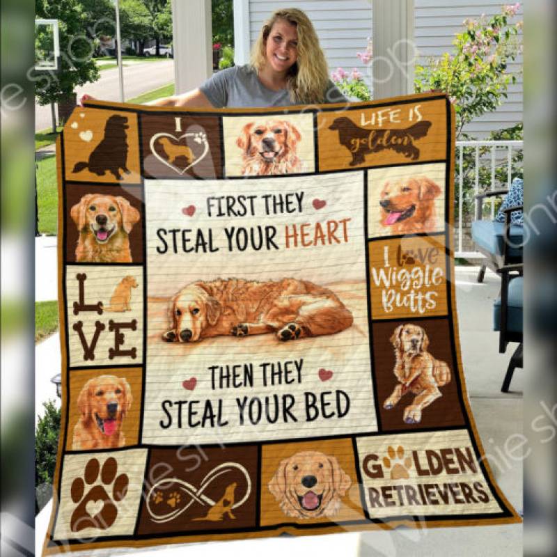 Golden Retriever Dog Blanket DCB2501 81O57